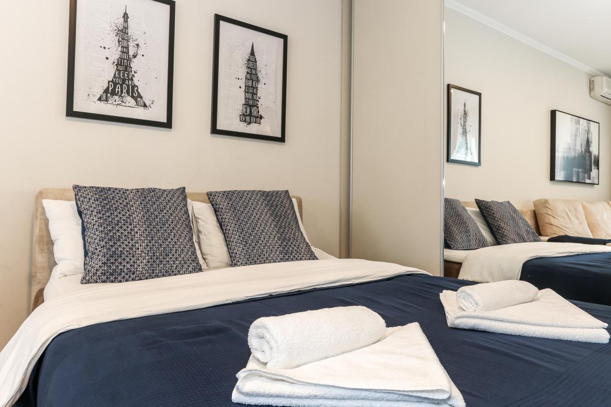 New Belgrade Apartments, Parking 5 Eur Per Day Eksteriør billede